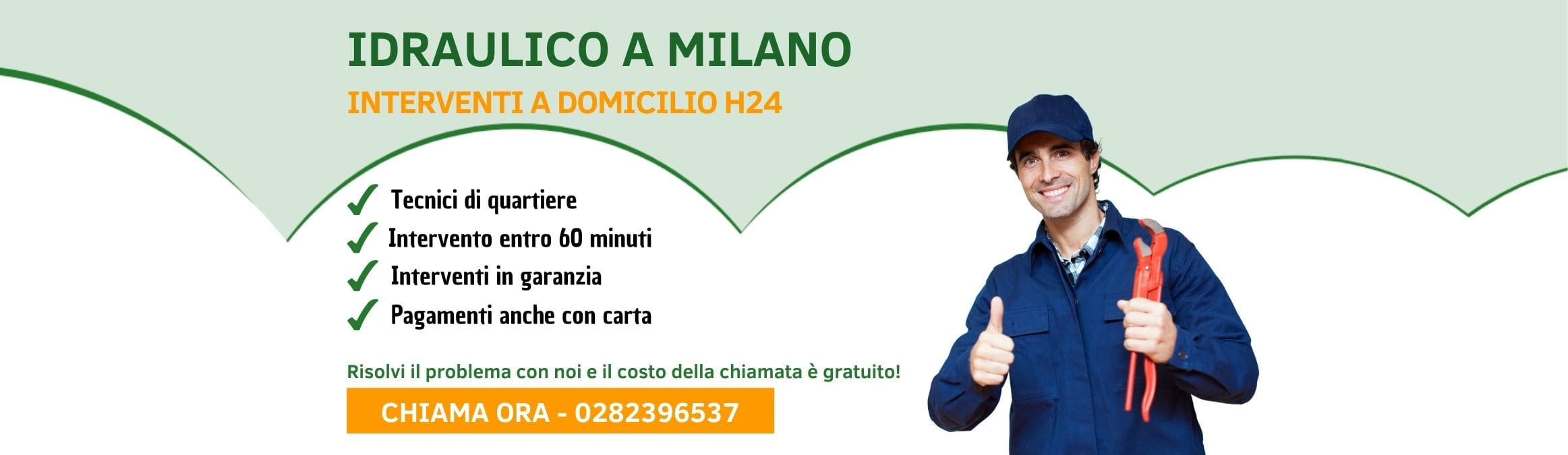Idraulico Milano Pronto Intervento h24